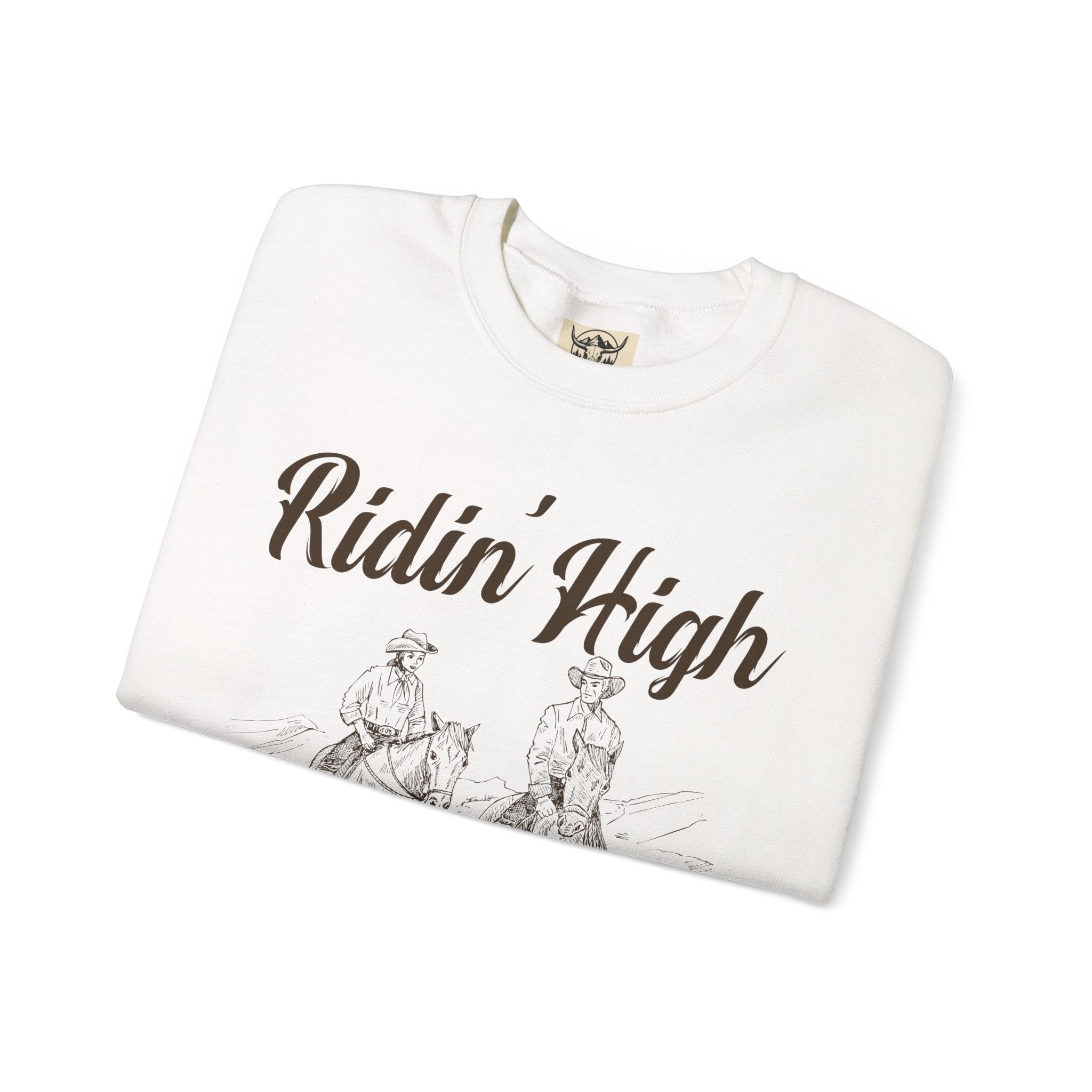 Rindin high penciled crew neck tee