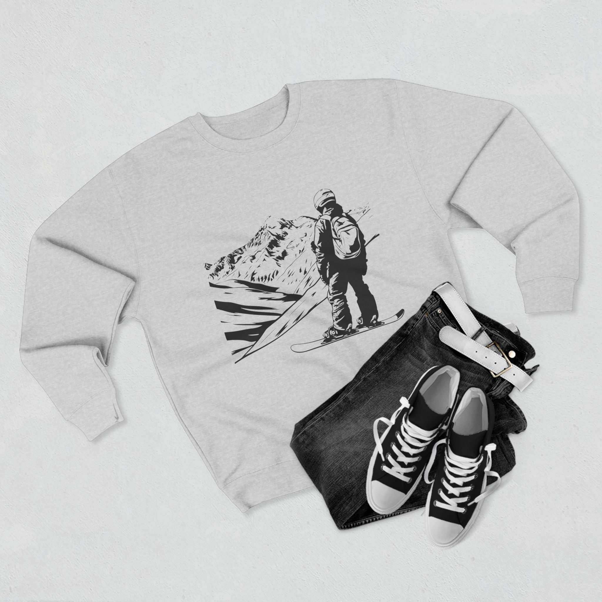 face the fear Crewneck
