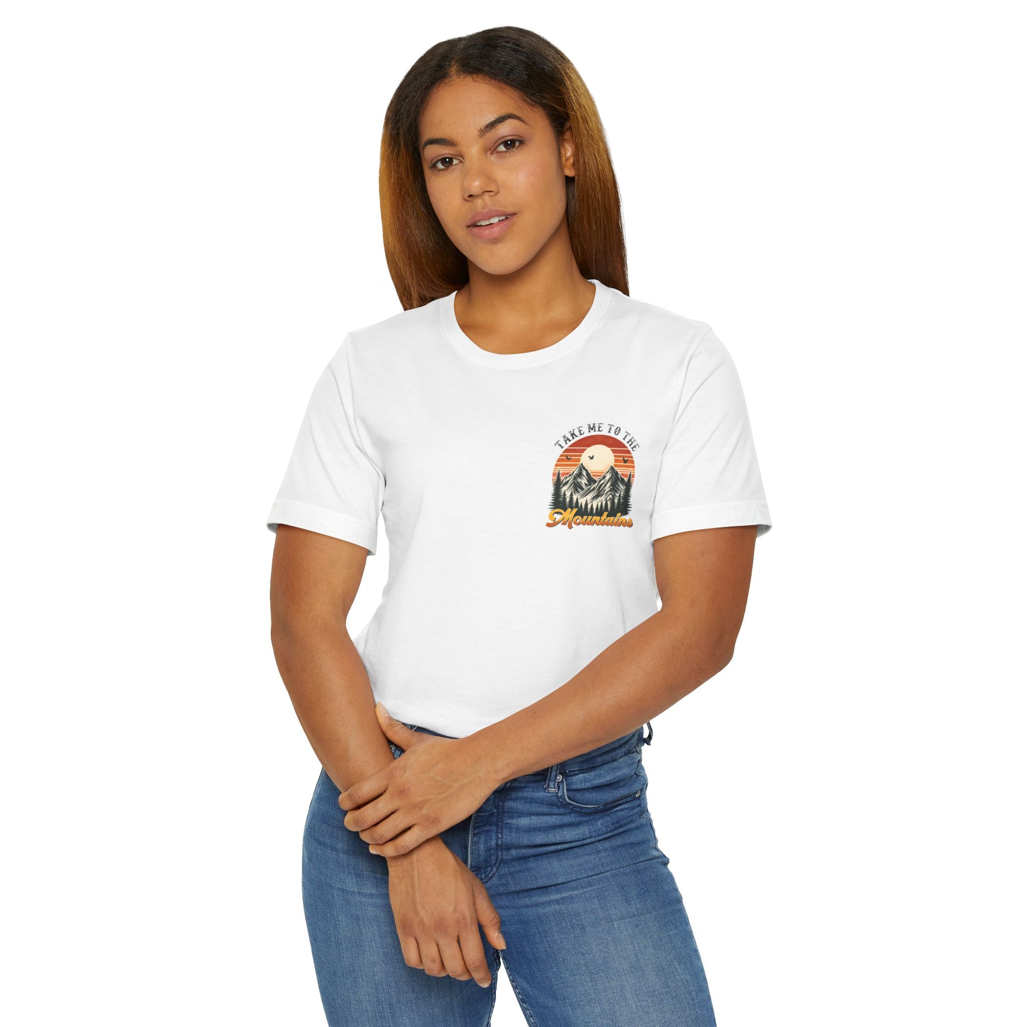 Adventure Ready Tee "take me to the mountains"