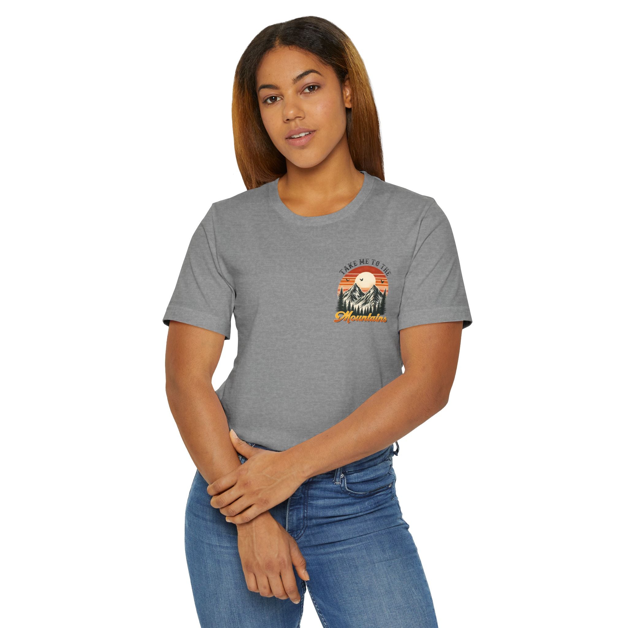 Adventure Ready Tee "take me to the mountains"
