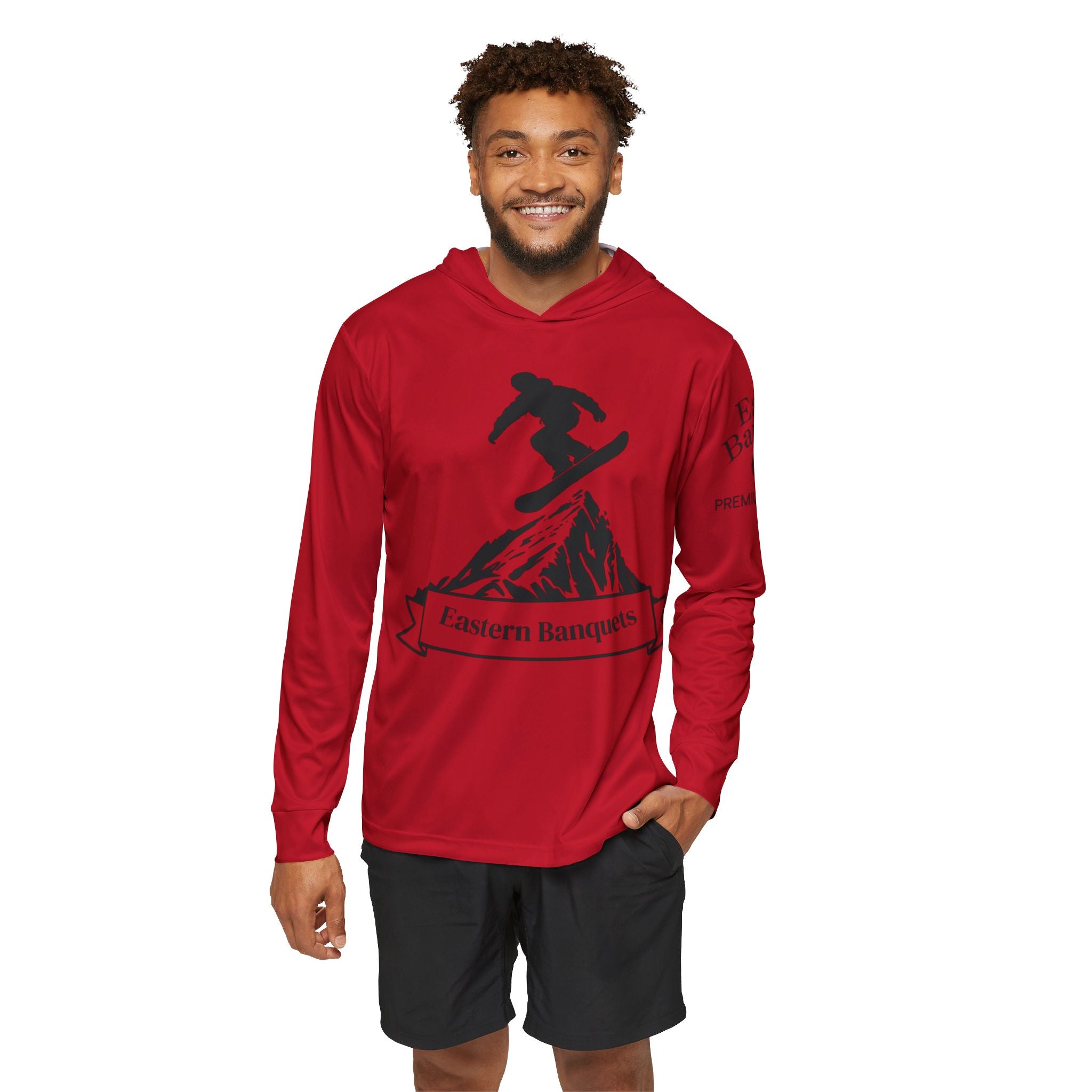 ride'in the Rocky's red titillating hoodie