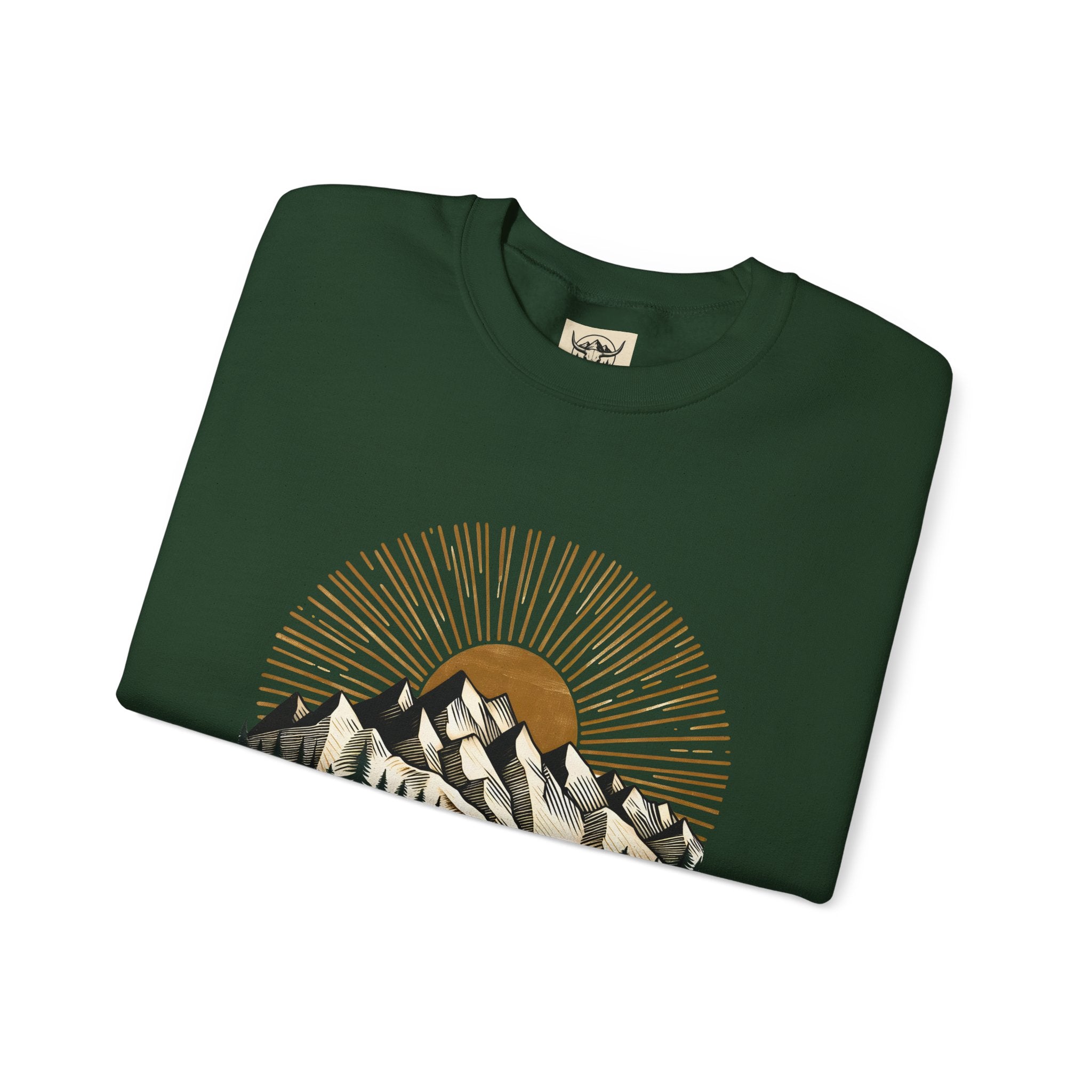 Unisex Get Elevated Crewneck Sweatshirt - Cozy Outdoor Vibe, Perfect for Nature Lovers, Adventure Seekers, Casual Wear, Gifts for [...]